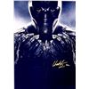 Image 1 : Black Panther Chadwick Boseman facsimile signed movie photo