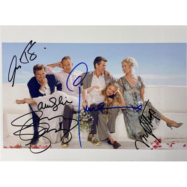 Mamma Mia! cast facsimile signed  movie photo