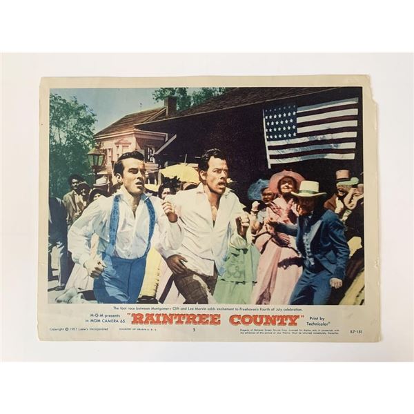 Raintree County original 1957 vintage lobby card
