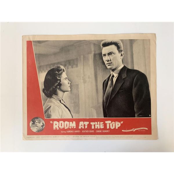 Room at the Top original 1959 vintage lobby card
