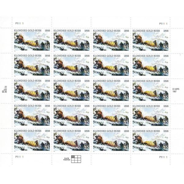 Klondike Gold Rush Stamps