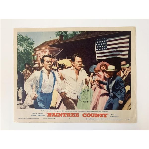 Raintree County original 1957 vintage lobby card