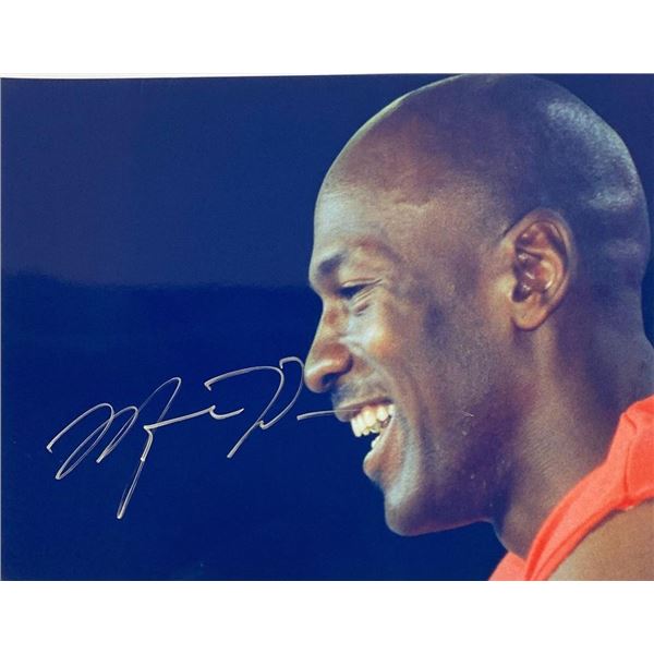 Michael Jordan facsimile signed photo