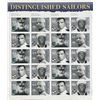 Image 1 : 2010 Distinguished Sailors stamp set of 20