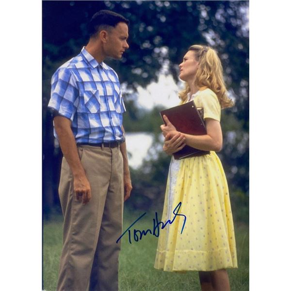 Forrest Gump Tom Hanks facsimile signed movie photo