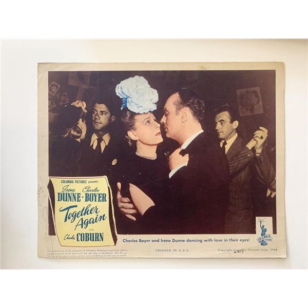 Together Again original 1944 vintage lobby card