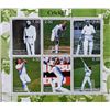 Image 1 : Cricket Stamp Sheet - Tadjikistan - Set Of 6 Stamps