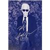 Image 1 : Karl Lagerfeld facsimile signed photo