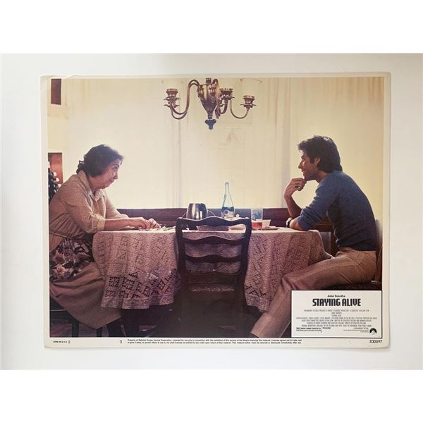 Staying Alive  original 1983 vintage lobby card