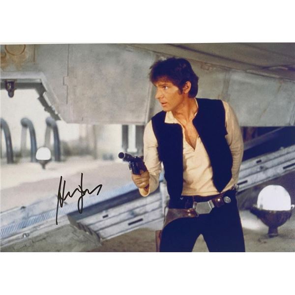 Star Wars Harrison Ford facsimile signed  movie photo
