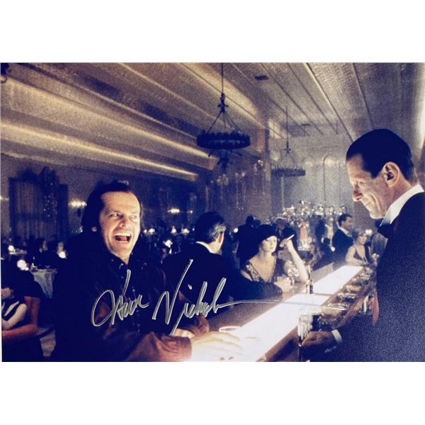 The Shining Jack Nicholson facsimile signed movie photo