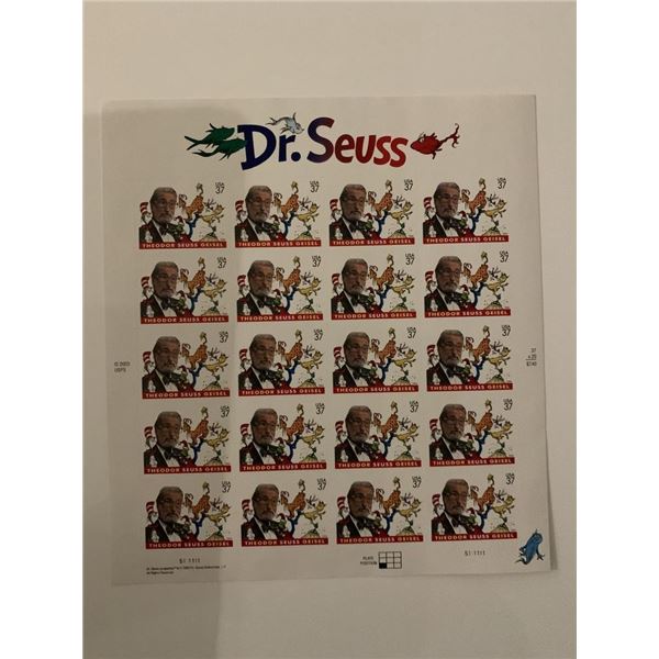 Dr Seuss Stamp Set