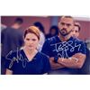 Image 1 : Grey's Anatomy Jesse Williams and Sarah Drew facsimile signed photo