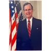 Image 1 : George H. W. Bush facsimile signed photo
