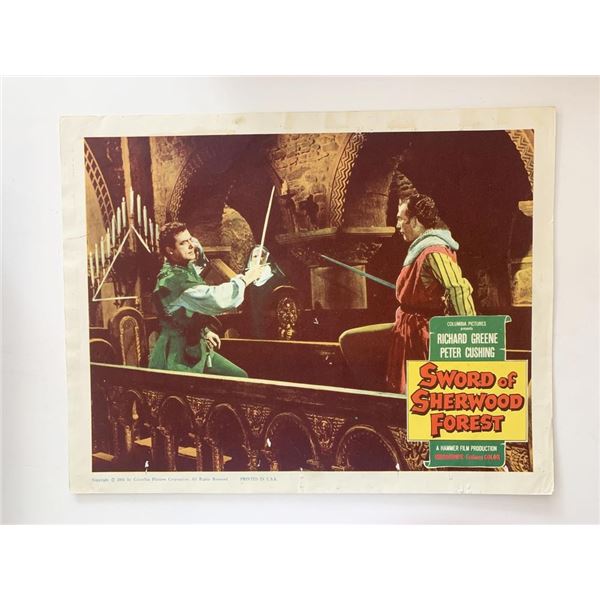 Sword of Sherwood Forest original 1960 vintage lobby card