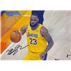 Image 1 : LA Lakers LeBron James facsimile signed photo
