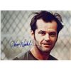 Image 1 : One Flew Over The Cuckoo's Nest Jack Nicholson facsimile signed movie photo