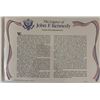 Image 1 : John F. Kennedy commemorative cover with coin