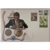 Image 2 : John F. Kennedy commemorative cover with coin