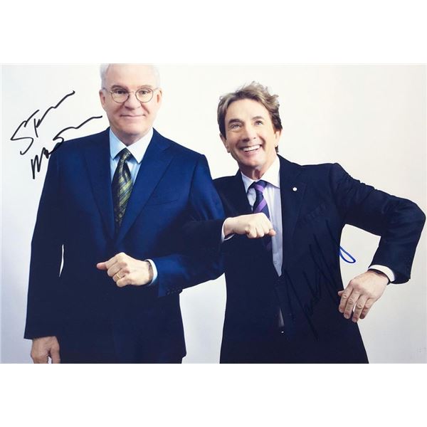 Steve Martin and Martin Short facsimile signed  photo