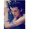 Image 1 : Milla Jovovich facsimile signed movie photo