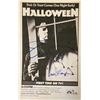 Image 1 : Halloween Jamie Lee Curtis and Donald Pleasance facsimile signed movie photo