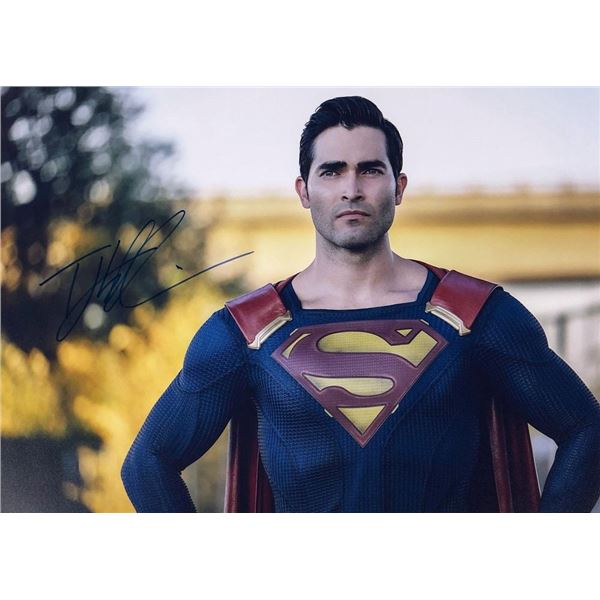 Superman Taylor Hoechlin facsimile signed  photo