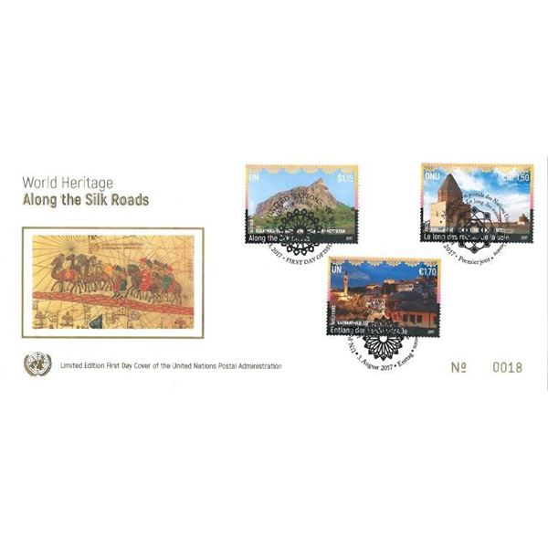 World Heritage Along the Silk Road Stamps First Day Cover