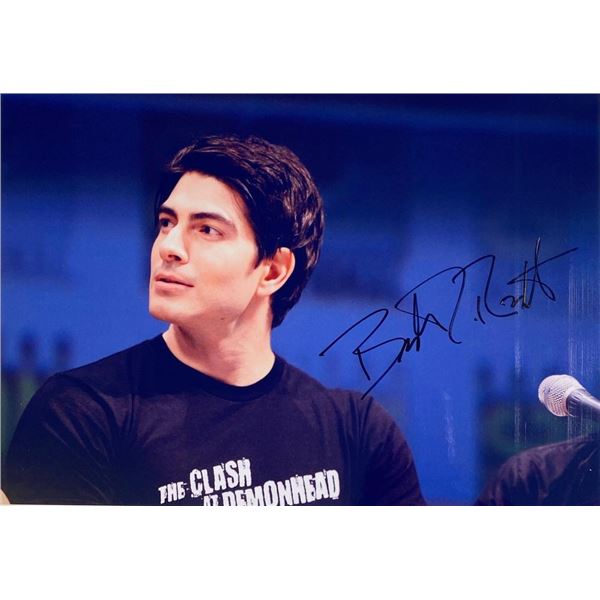 Brandon Routh facsimile signed  photo