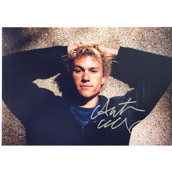 Heath Ledger facsimile signed photo