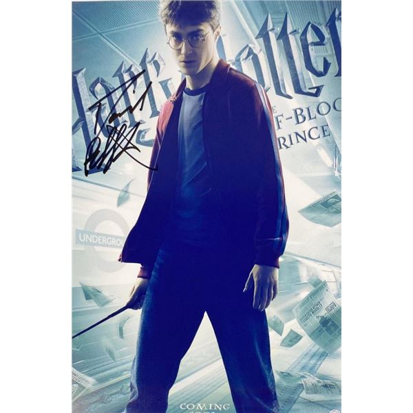 Harry Potter and the Half-Blood Prince Daniel Radcliffe facsimile signed movie photo