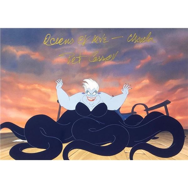 The Little Mermaid Ursula Pat Carroll facsimile signed movie photo
