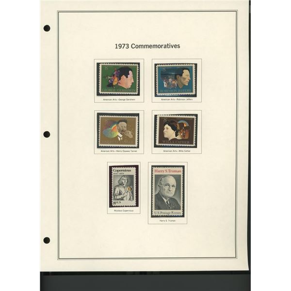 1973 United States Commemorative Stamp Set