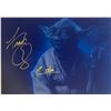 Image 1 : Star Wars Yoda Frank Oz facsimile signed  movie photo