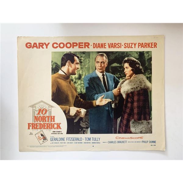 10 North Frederick 1958 vintage lobby card