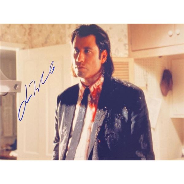 Pulp Fiction John Travolta facsimile signed movie photo