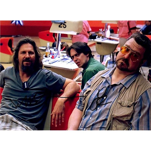 The Big Lebowski Jeff Bridges and John Goodman facsimile signed  movie photo