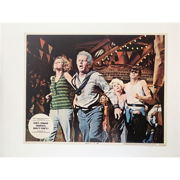 They Shoot Horses, Don't They? original 1970 vintage lobby card