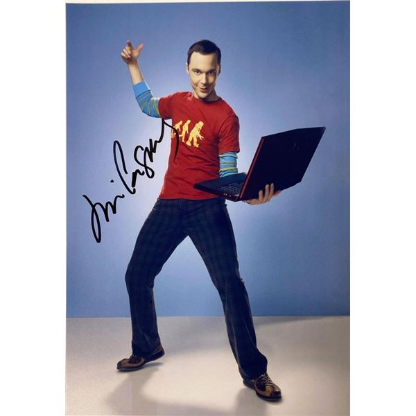 The Big Bang Theory Jim Parsons facsimile signed  photo