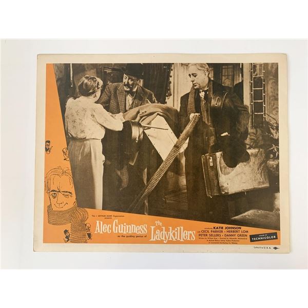 The Ladykillers original 1955 vintage lobby card