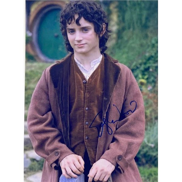 The Lord of the Rings Elijah Wood facsimile signed movie photo