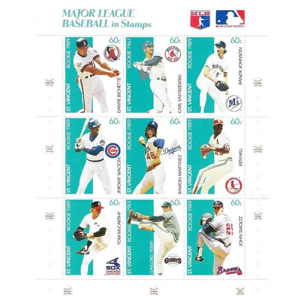 Major League Baseball in Stamps