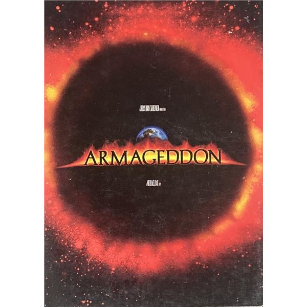 Armageddon movie press book