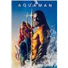 Image 1 : Aquaman Amber Heard and Jason Momoa facsimile signed  movie photo