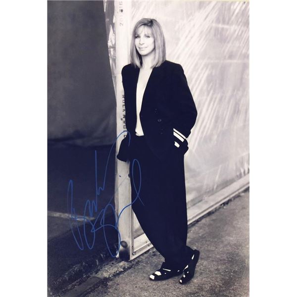 Barbra Streisand facsimile signed  photo
