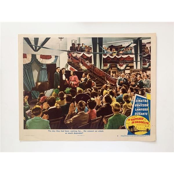 It Happened in Brooklyn original 1947 vintage lobby card
