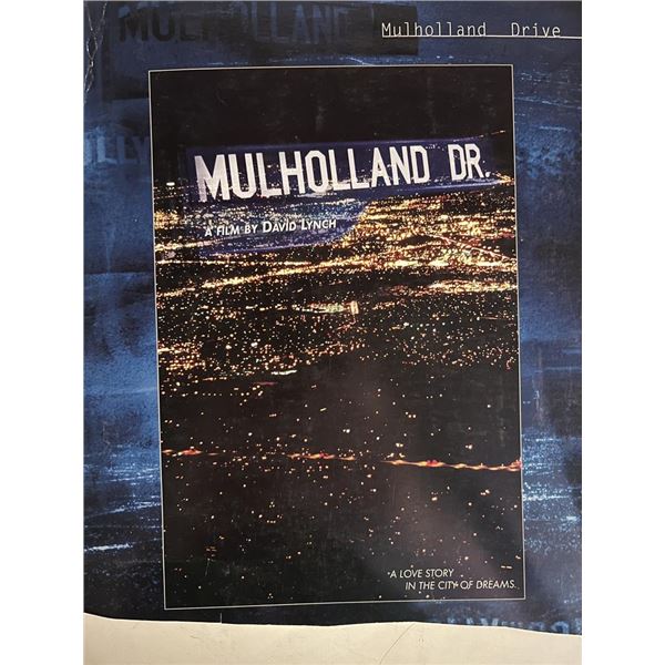 Mulholland Dr press book