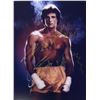 Image 1 : Rocky Sylvester Stallone facsimile signed movie photo