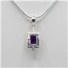 Image 3 : Beautiful Natural 2.5 Ct Amethyst Pendant