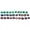 Image 1 : Huge 380 Cwt. Certified Parcel Of Emerads, Rubies & Blue Sapphires